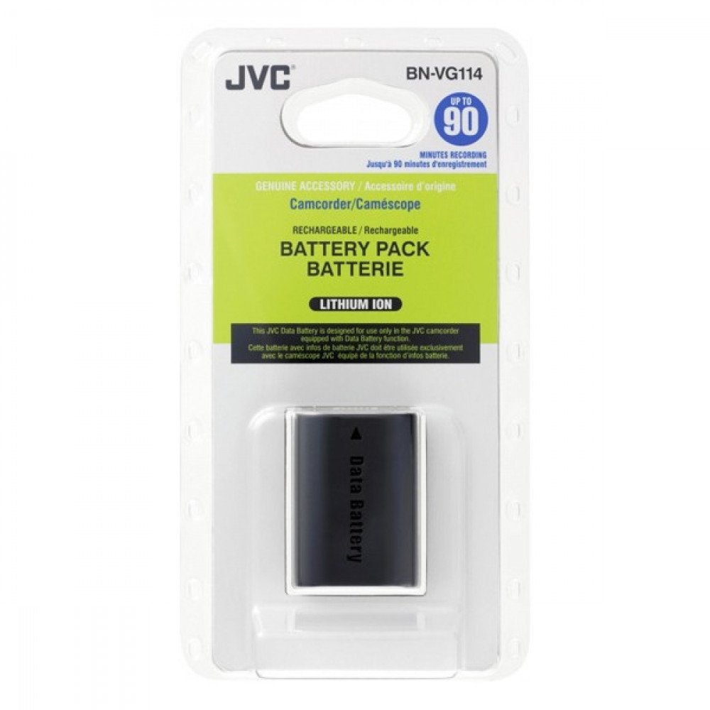 Аккумулятор JVC BN-VG114                                                                                                                                                                                                                                  
