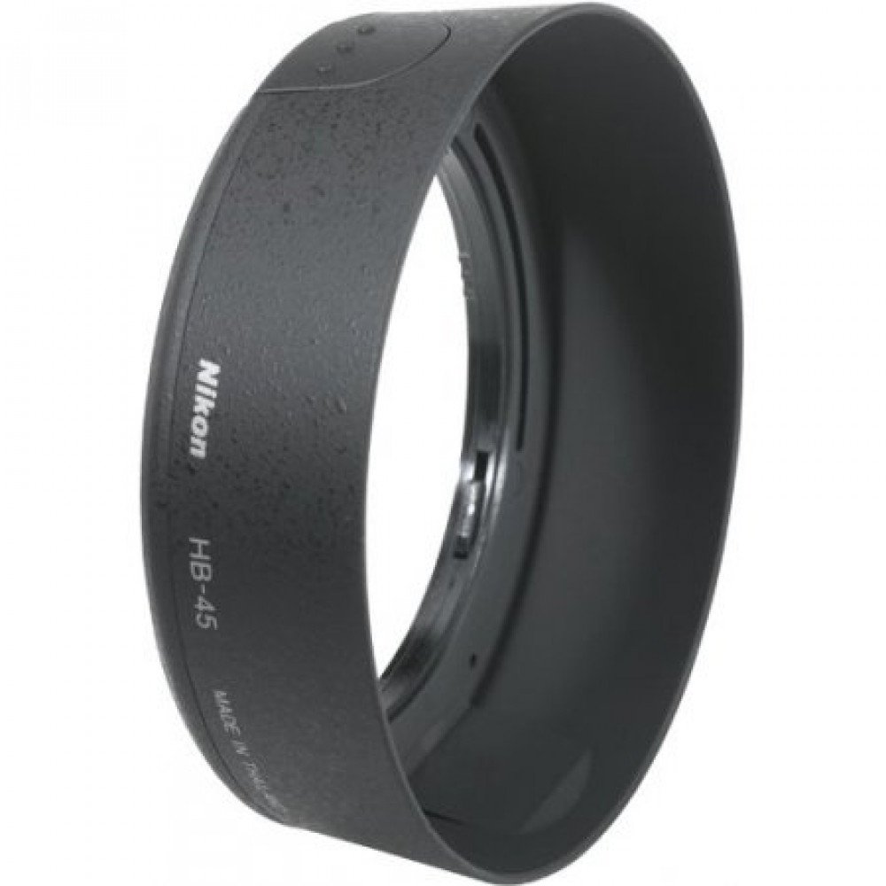 Бленда Nikon HB-45 зум-объективов Nikkor 18-55mm: AF-S DX NIKKOR 18-55mm f/3.5-5.6G VR и AF-S DX Zoom-Nikkor 18-55mm f/3.5-5.6G ED II                                                                                                                     