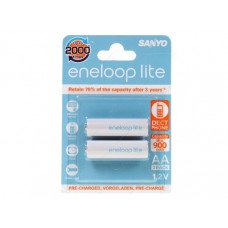SANYO Eneloop Lite HR-3UQ-2BP AA 2шт.900 mAh                                                                                                                                                                                                              