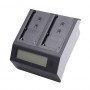 Двойное зарядное устройство DBK PN-302 с ЖК дисплеем F / M /VBG/ D                                                                                                                                                                                        