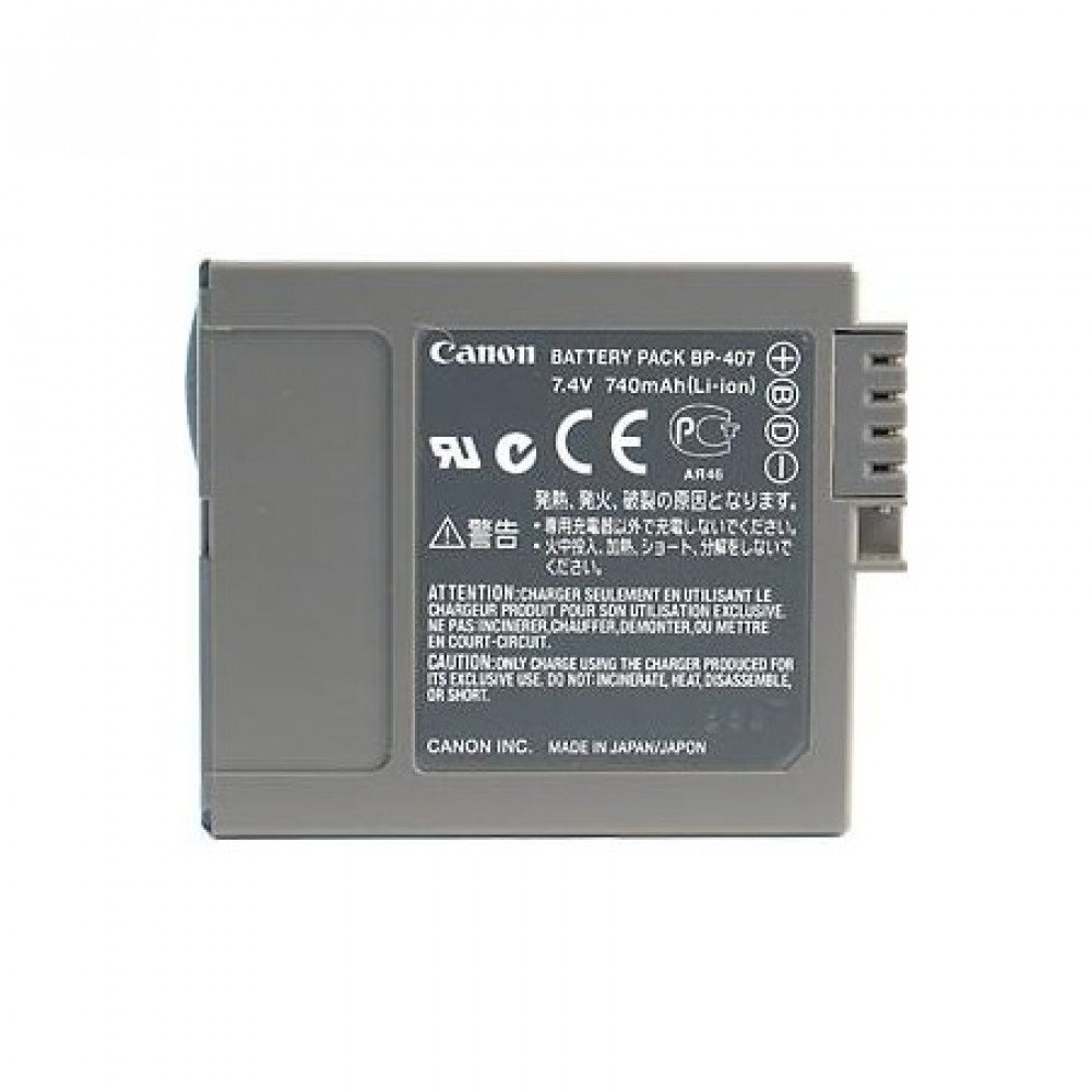 Аккумулятор Canon BP 407                                                                                                                                                                                                                                  
