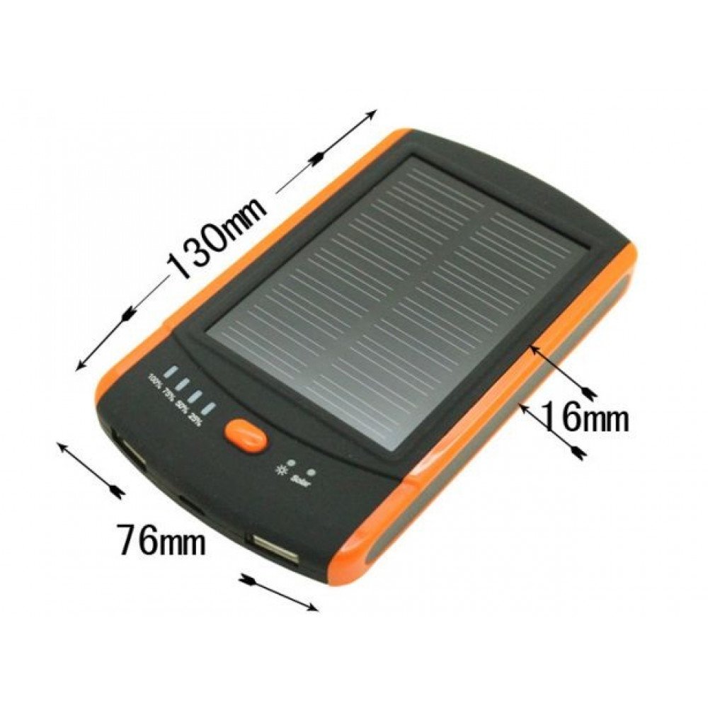 Зарядное устройство DBK S20 Power Bank 20000mAh солнечное (Литий-полимерный)                                                                                                                                                                              
