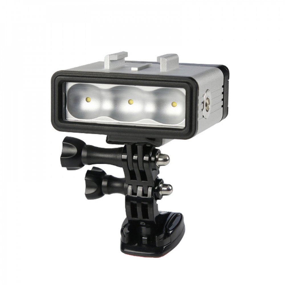 Светодиодный фонарь для дайвинга POV Light LED-002 с креплением для экшн камер Экшн-камера                                                                                                                                                                