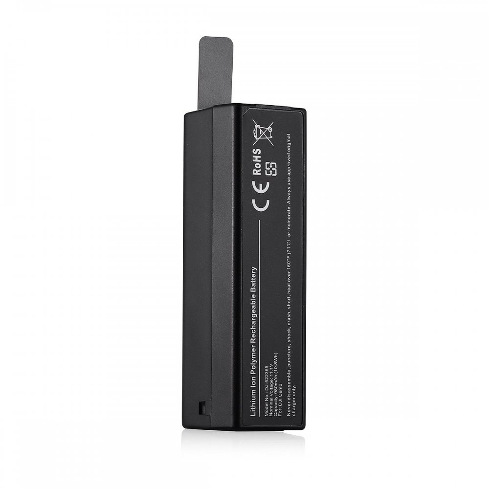 Аккумулятор для DJI Osmo Li-Po Battery Pack 11.1V 980mAh For DJI Osmo Handheld 4K Gimbal and DJI HB01-522365                                                                                                                                              