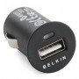 Автомобильная зарядка Belkin Micro Auto Charger USB F8Z445 1Аmp. Черный                                                                                                                                                                                   