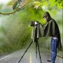 CADEN Rain Cover Raincoat Rainwear for DSLR Camera - Army Green                                                                                                                                                                                           