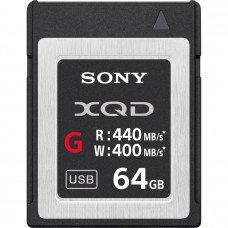 Карта памяти Sony QDG64E XQD 64Gb G series (440/400 MB/s)                                                                                                                                                                                                 