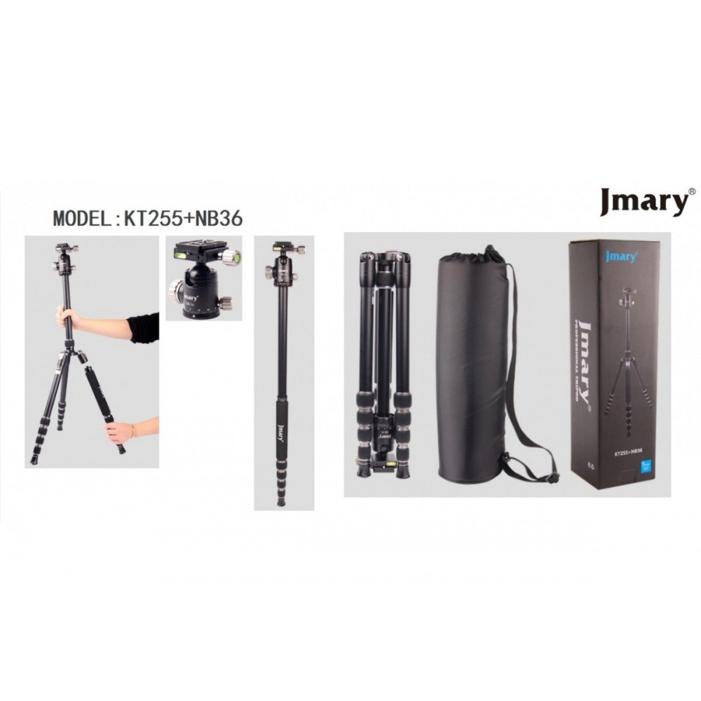 Штативы и моноподы Jmary KT255+NB36                                                                                                                                                                                                                       
