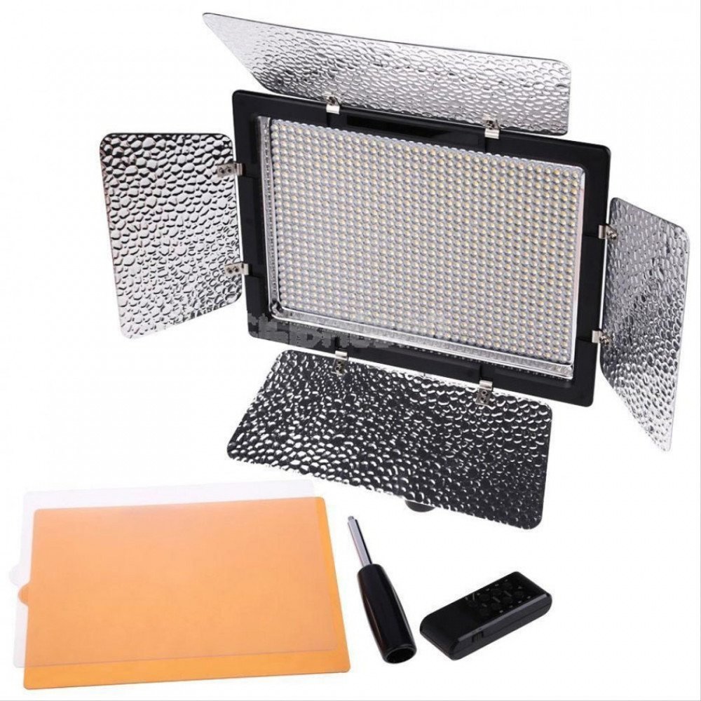 Yongnuo YN-900 II  (3200K-5500K) LED Pro Накамерный свет [Hood+Пулть управление]                                                                                                                                                                          