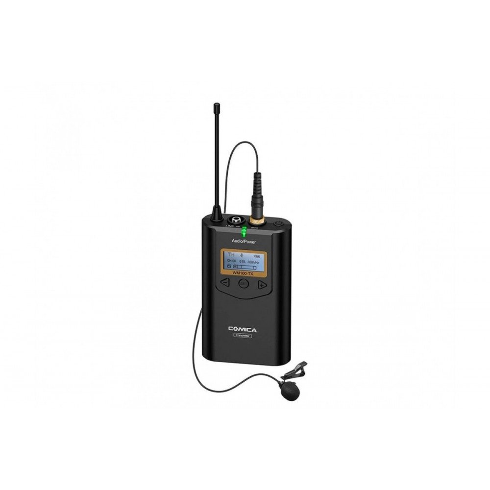 Микрофон Comica CVM-WM100 TX Передатчик                                                                                                                                                                                                                   
