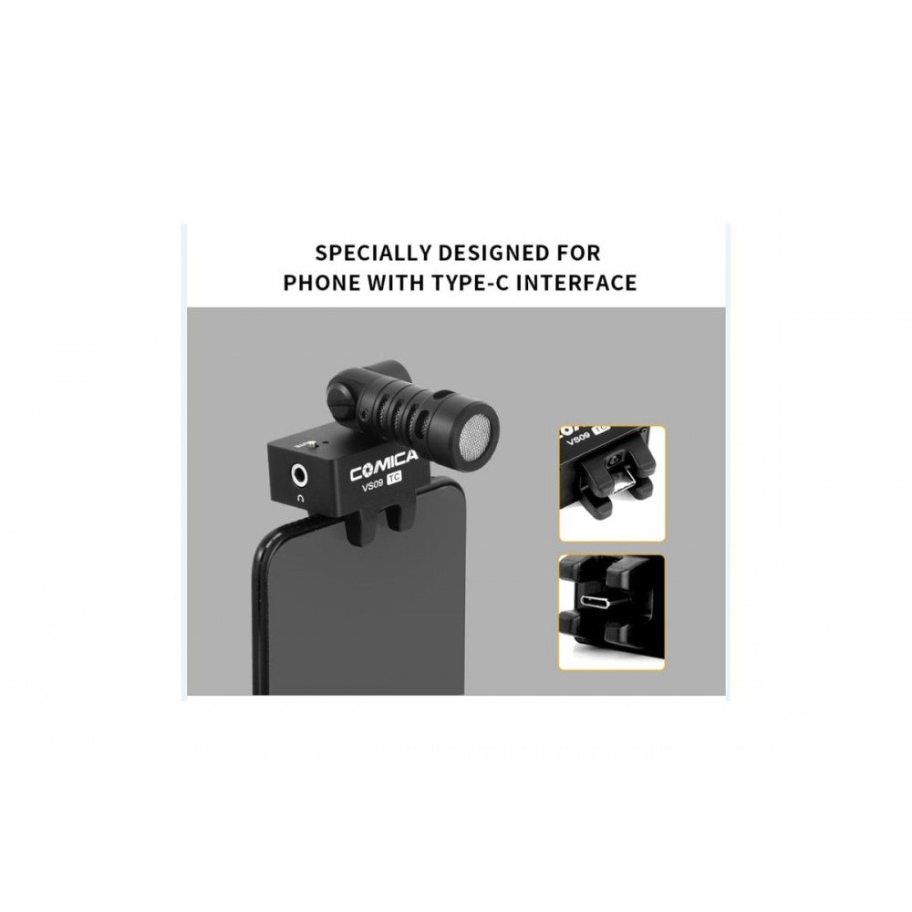 Микрофон Comica CVM-VS09 TC для смартфонов Type-C                                                                                                                                                                                                         