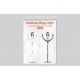 Кольцевой светодиодный осветитель Desktop Ring Light Kit F-539A                                                                                                                                                                                           