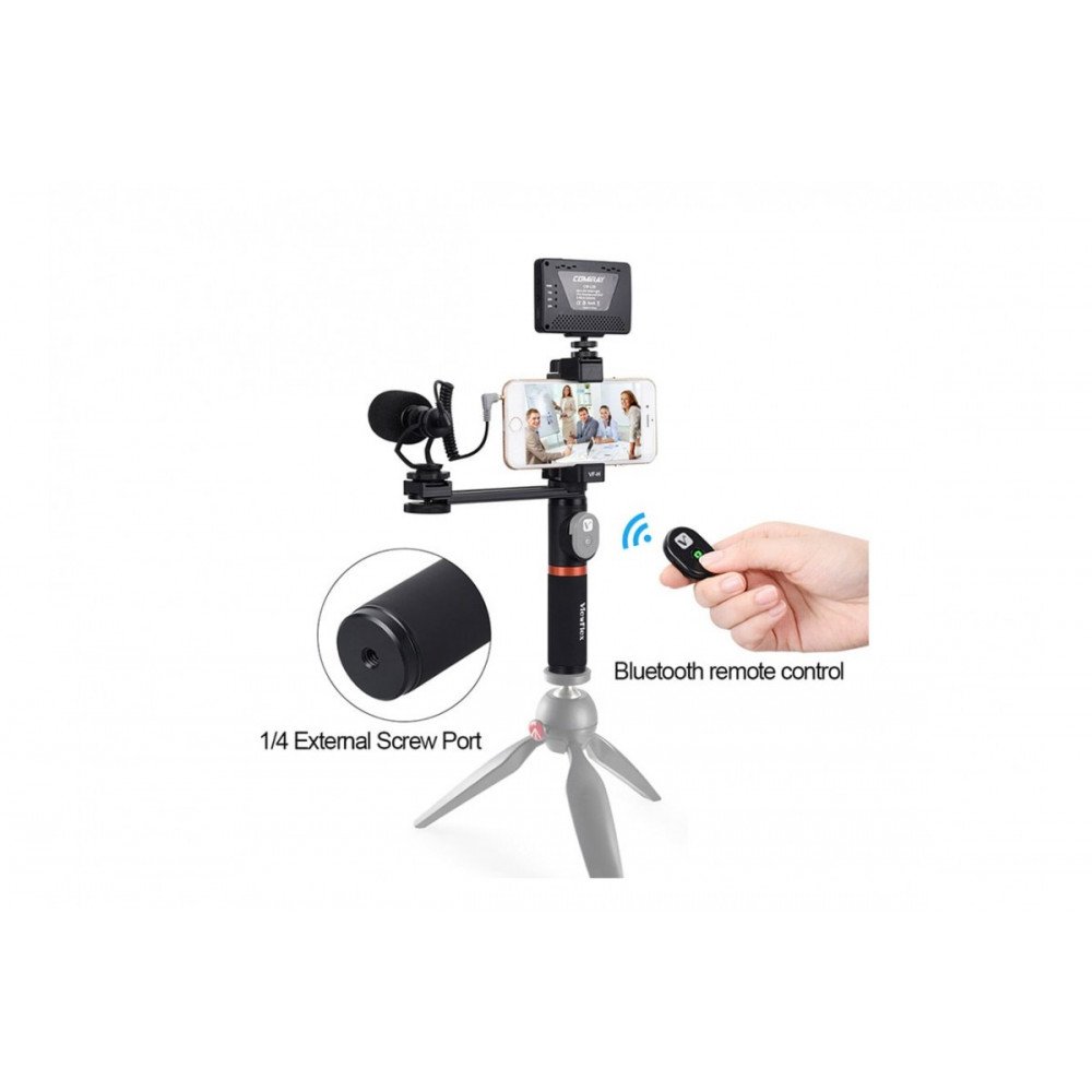 Рукоятка для смартфона Viewflex VF-H6 с планкой и Bluetooth пультом                                                                                                                                                                                       