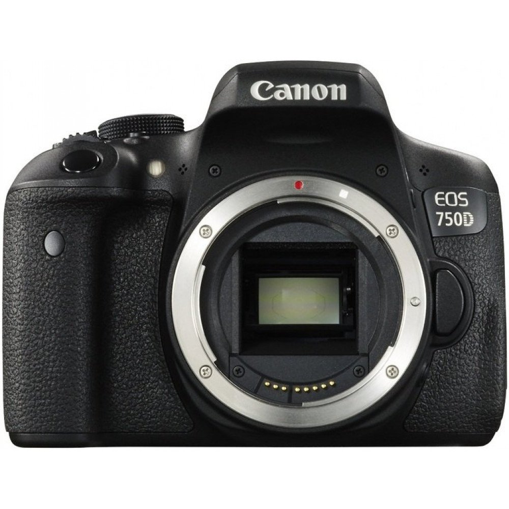 Зеркальный фотоаппарат Canon EOS 750D body                                                                                                                                                                                                                