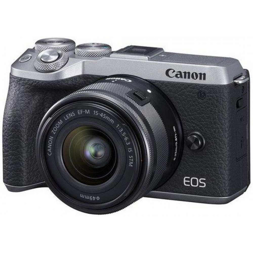 Фотоаппарат Canon EOS M6 II 15-45 SILVER                                                                                                                                                                                                                  