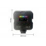 Professional Mini Portable LED Light RGB-25 (2500K-8500K) 3,7 В / 2000 мАч 7,4 Втч                                                                                                                                                                        