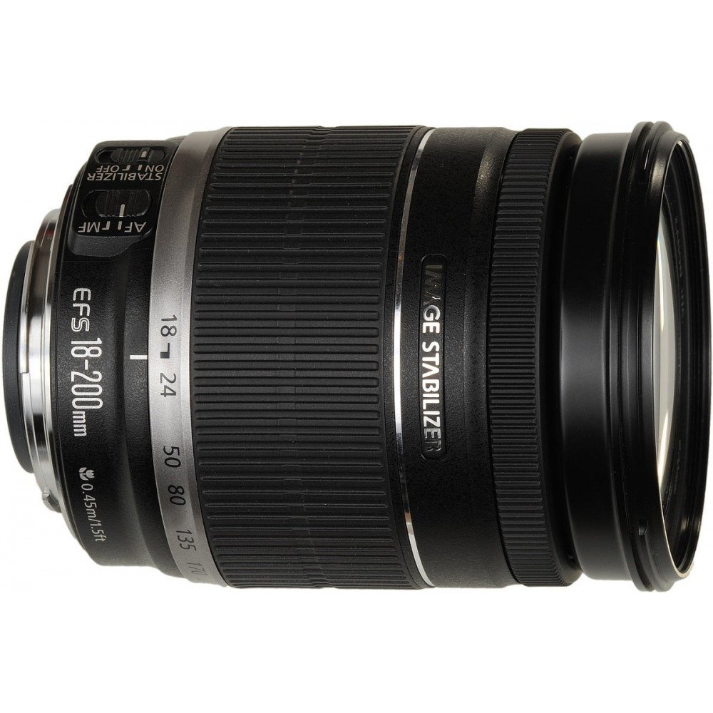 Объектив Canon 18-200mm f/3.5-5.6 EF-S IS                                                                                                                                                                                                                 