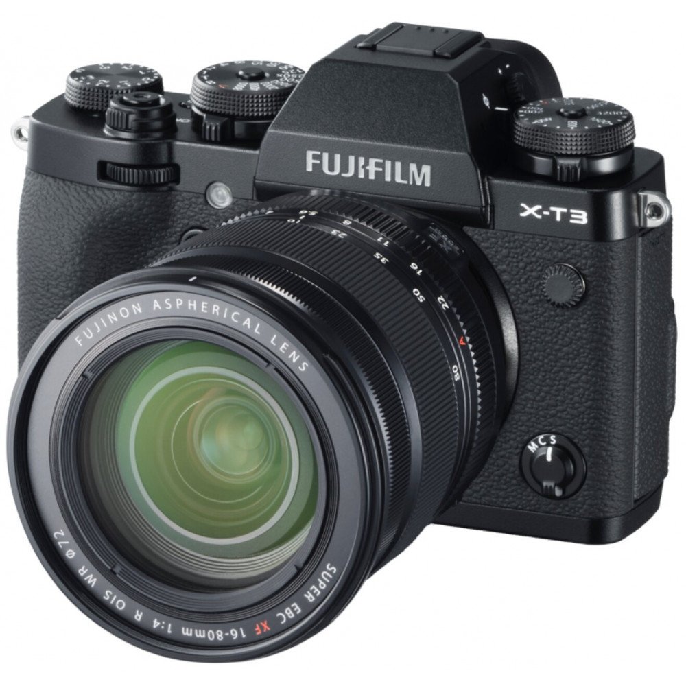 Фотоаппарат Fujifilm X-T3 Kit Fujinon XF16-80mm F4 R OIS WR, черный                                                                                                                                                                                       