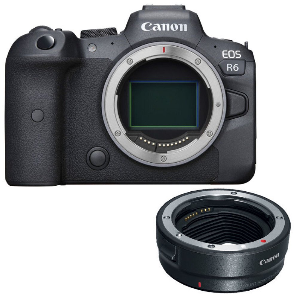 Фотоаппарат Canon EOS R6 body+ адаптер EF-EOS R                                                                                                                                                                                                           