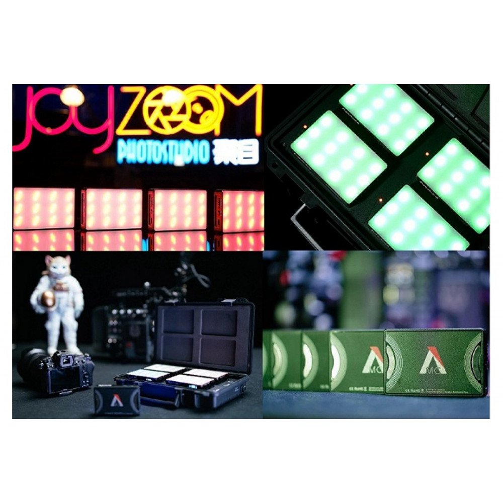 Aputure Amaran AL-MC 4 Light Travel Kit                                                                                                                                                                                                                   