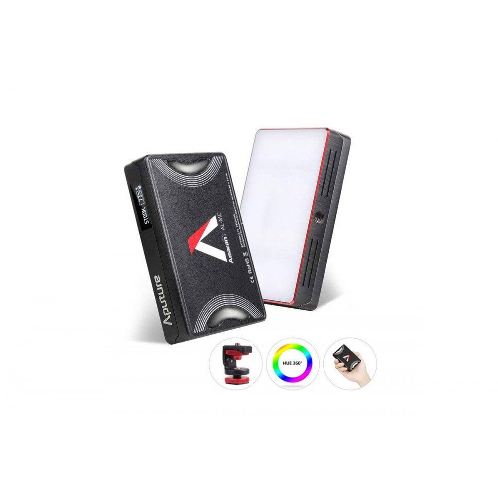 Aputure Amaran AL-MC LED Light 3200K-6500K RGBWW (Полный контроль цвета HSI) USB-C                                                                                                                                                                        