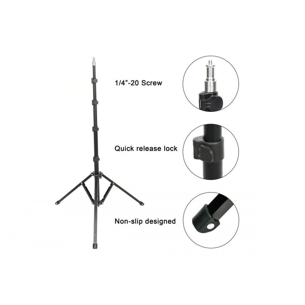 CAME-TV SD12 compact and protable reverse folding light stand (190cm/46cm нагрузка 2,0кг)                                                                                                                                                                 