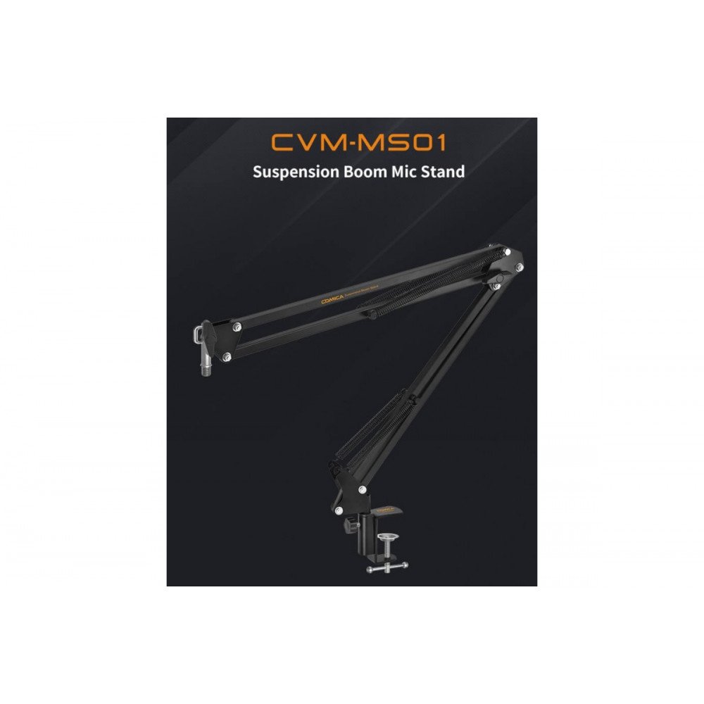 COMICA  CVM-MS01 Suspension Boom Mic Stand                                                                                                                                                                                                                