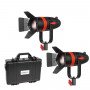 Комплект осветителей 2шт CAME-TV Boltzen Q-55S (3200-5600K) Fresnel Focusable                                                                                                                                                                             