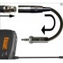 Mini-XLR Male to Locking 3.5mm Stereo Cable for BMPCC 6K & 4K (Black)                                                                                                                                                                                     