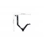 Кронштейн Kiwifotos VB-165 V Shape Cold Shoe Mount                                                                                                                                                                                                        