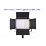 Накамерный свет Professional Video Light LED-540ASRC комплект Сетевой адаптер,пулт и чехол (3200K-5600K, 30W,)                                                                                                                                            