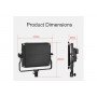 Накамерный свет Professional Video Light LED-540ASRC комплект Сетевой адаптер,пулт и чехол (3200K-5600K, 30W,)                                                                                                                                            