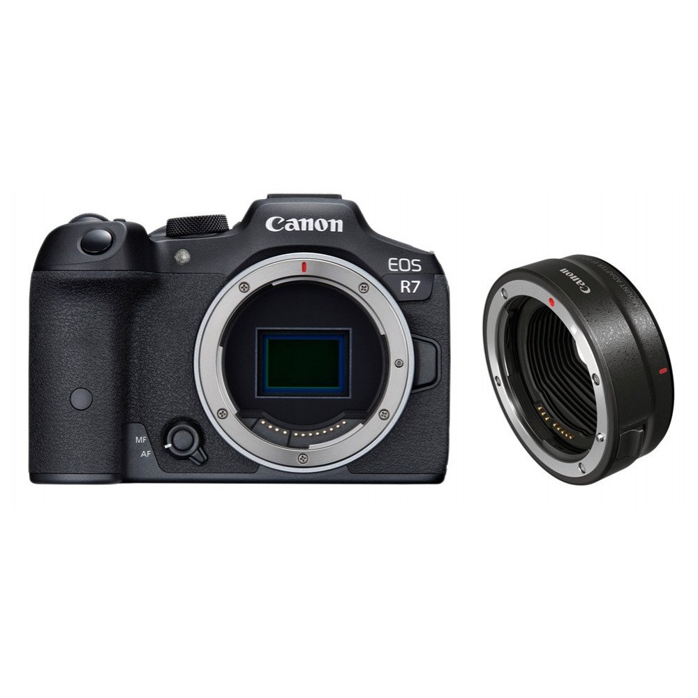 Фотоаппарат Canon EOS R7 body + Adapter EF-RF                                                                                                                                                                                                             
