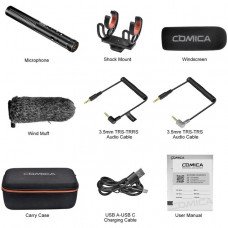 Микрофон Comica CVM-VM20 Shotgun                                                                                                                                                                                                                          