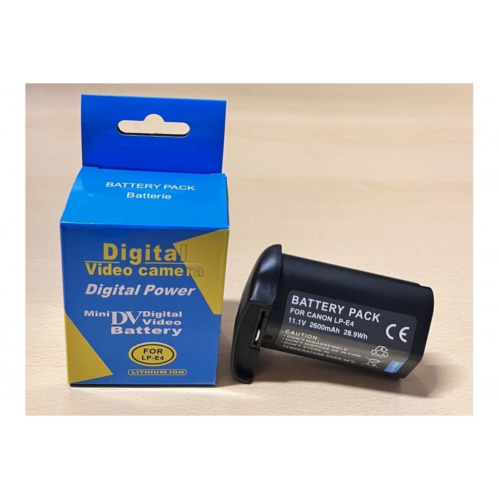 Аккумулятор DIGITAL LP-E4 аналог Canon LP-E4                                                                                                                                                                                                              