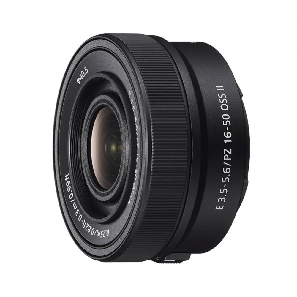 Объектив Sony E PZ 16-50mm F/3.5-5.6 OSS II, черный                                                                                                                                                                                                       