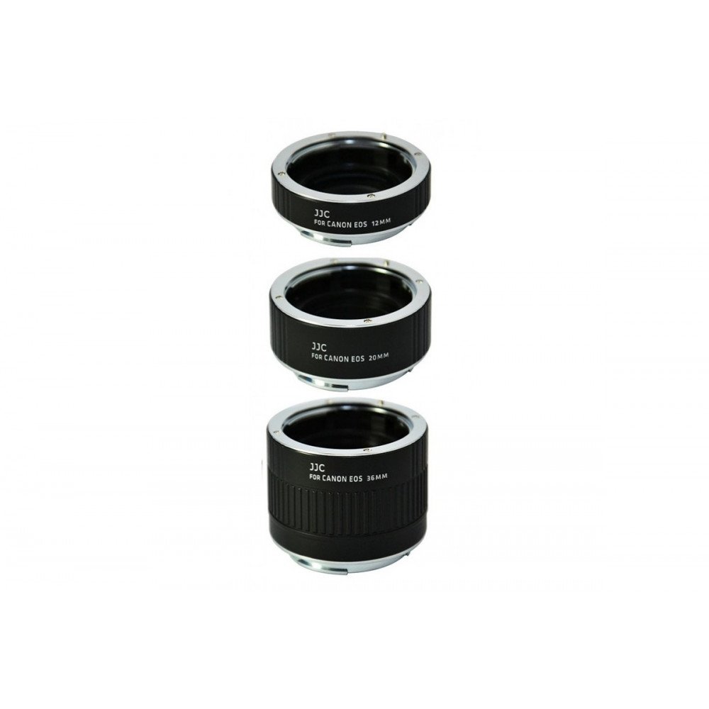 Макрокольца JJC AET-CS комплект для фотоаппаратов Canon EOS 12mm/ 20mm/ 36mm                                                                                                                                                                              