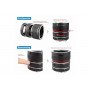 Макрокольца JJC AET-CS комплект для фотоаппаратов Canon EOS 12mm/ 20mm/ 36mm                                                                                                                                                                              