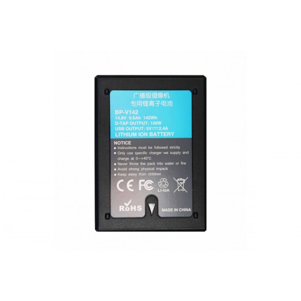 Аккумулятор  BP-V142 V-Mount ( D-TAP 3PIN + USB )                                                                                                                                                                                                         