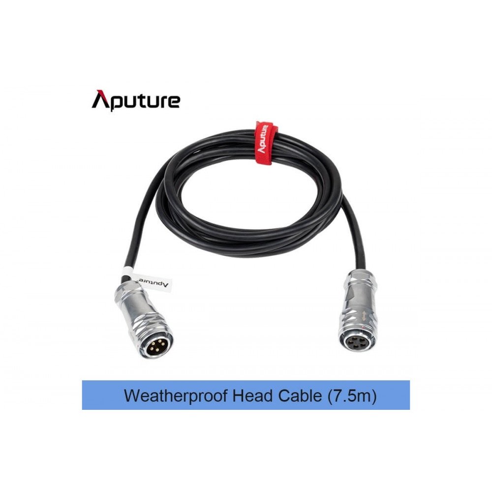 Aputure LS 600 series 7.5 meter-long 5-Pin weatherproof cable                                                                                                                                                                                             