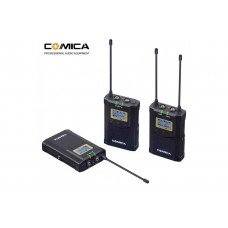 Беспроводной петличный микрофон Comica CVM-WM100 plus (RX+TX+TX)                                                                                                                                                                                          