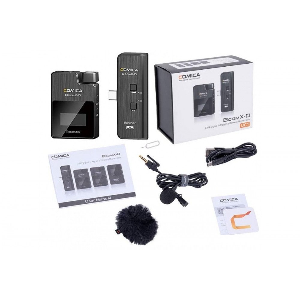 Микрофон COMICA BoomX-D UC1 (TX+UC RX)                                                                                                                                                                                                                    