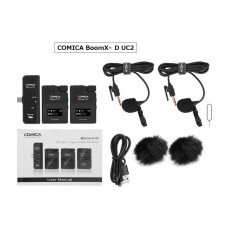 Микрофон COMICA BoomX-D UC2 (TX+TX+UC RX)                                                                                                                                                                                                                 